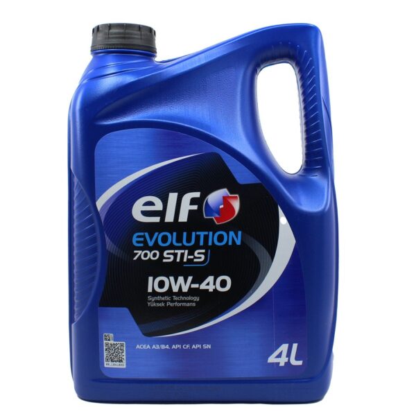 Elf Evolution 700 STI-S 10W-40 4 Lt Motor Yağı