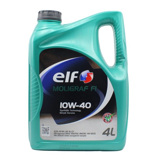 Elf Moligraf F1 10W-40 4 Lt Motor Yağı