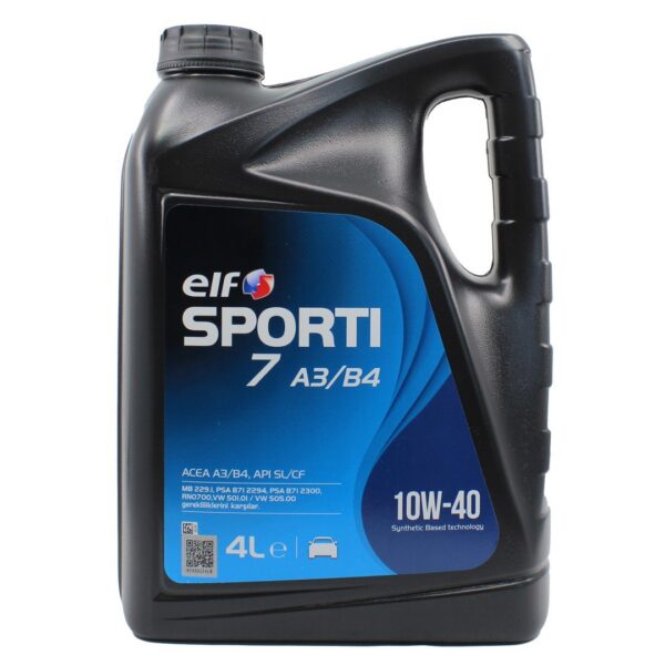 Elf Sporti 7 10W-40 Motor Yağı 4 Lt