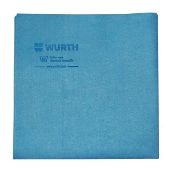 Würth Sentetik Güderi Bez 38x60 Cm 130 Gr. - Mavi Kurulama Bezi