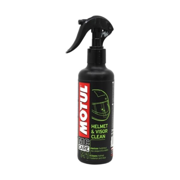 Motul M1 + M2 Kask Vizör Bakım ve Temizleme Seti 250 Ml