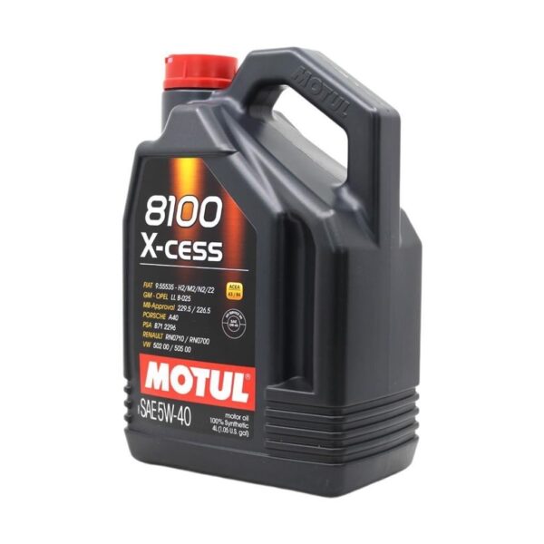 Motul 8100 X-Cess 5W40 4 Lt Tam Sentetik Motor Yağı