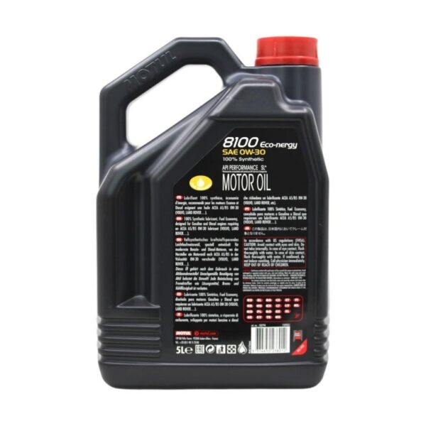 Motul 8100 Eco-Nergy 0W30 5 Lt Tam Sentetik Motor Yağı