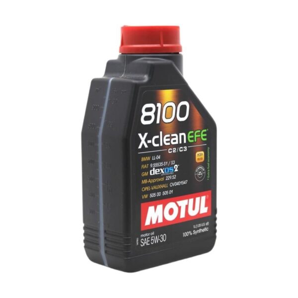 Motul 8100 X-Clean EFE 5W30 1 Lt Tam Sentetik Motor Yağı